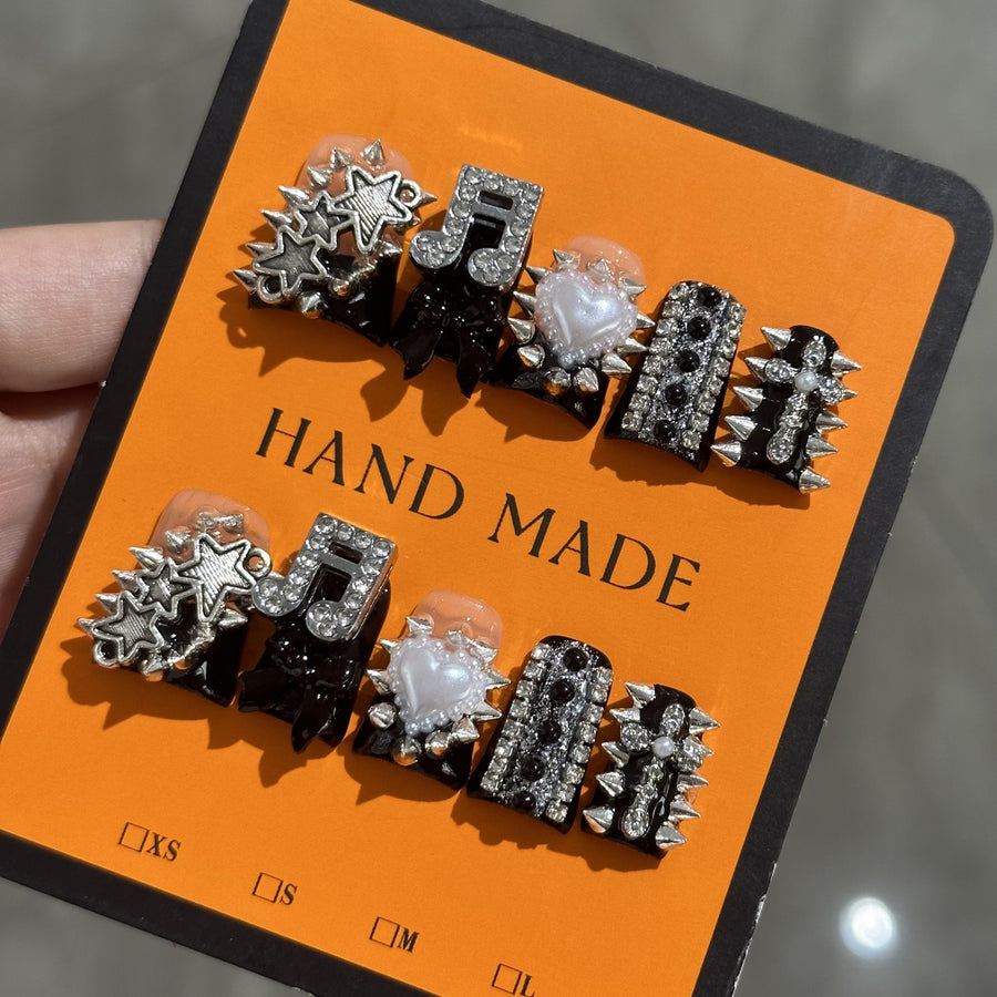 RareGoddess Handcrafted Press-On Nails 鸭嘴51
