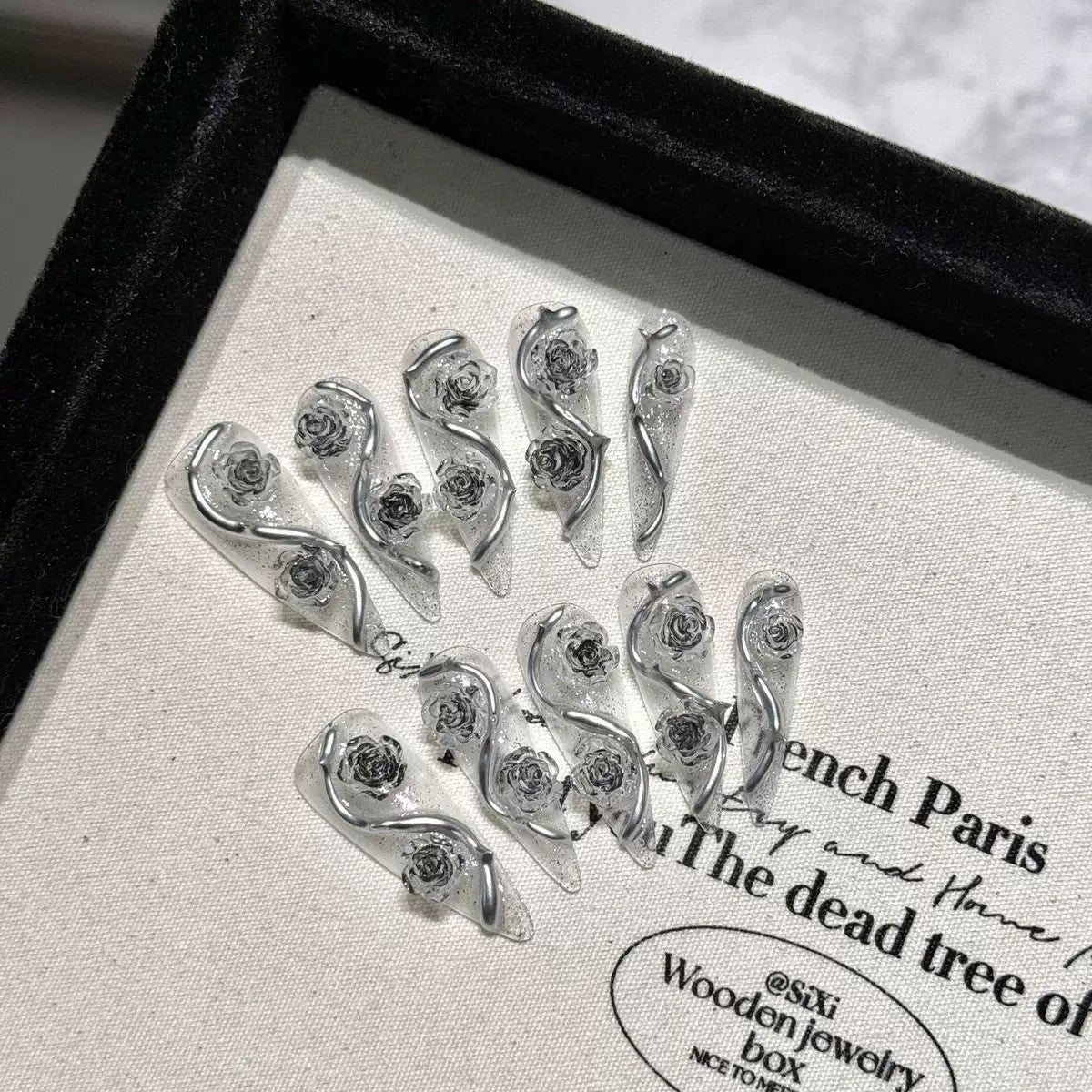 RareGoddess Handcrafted Press-On Nails YH-64