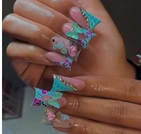 RareGoddess Handcrafted Press-On Nails XZ009