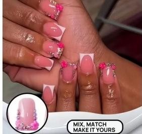 RareGoddess Handcrafted Press-On Nails XZ039