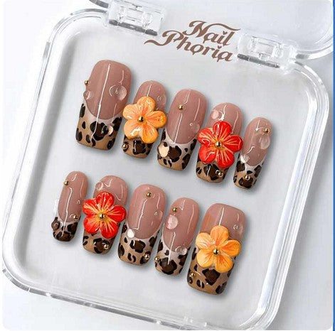 RareGoddess Handcrafted Press-On Nails SGJ-A2-0043