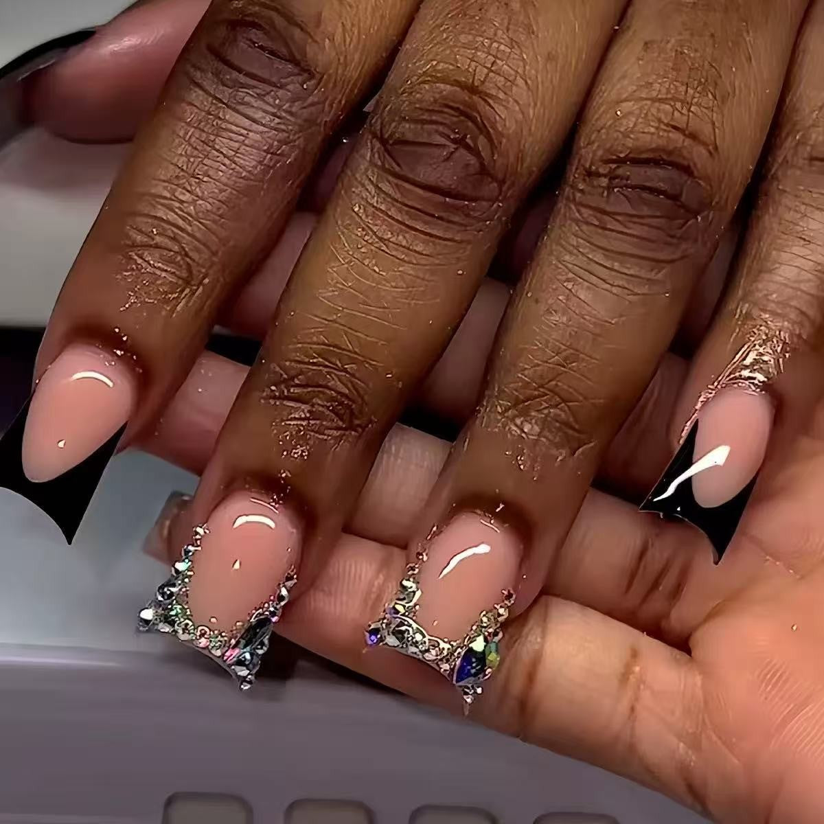 RareGoddess Handcrafted Press-On Nails XZ073