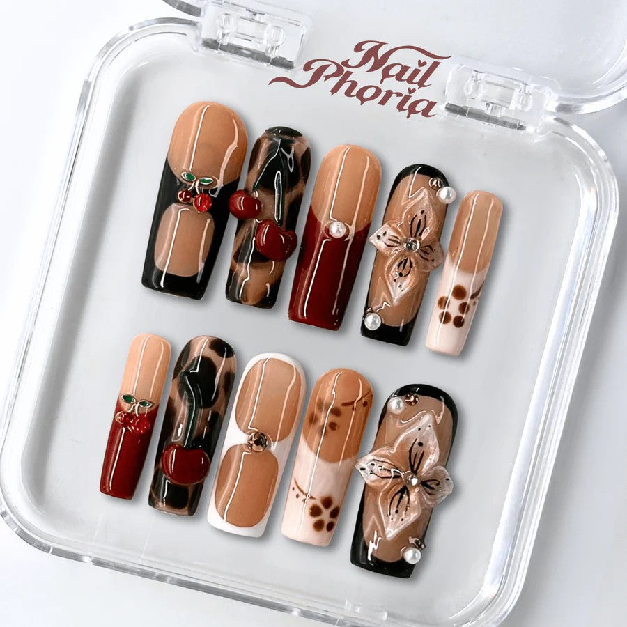 RareGoddess Handcrafted Press-On Nails SGJ-A2-0045