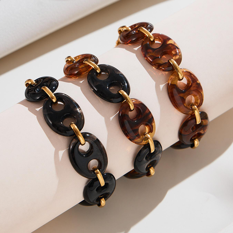 Women's beaded bracelet, 18K gold plated Bohemian style, a stylish jewelry gift suitable for couples, mothers, and friends