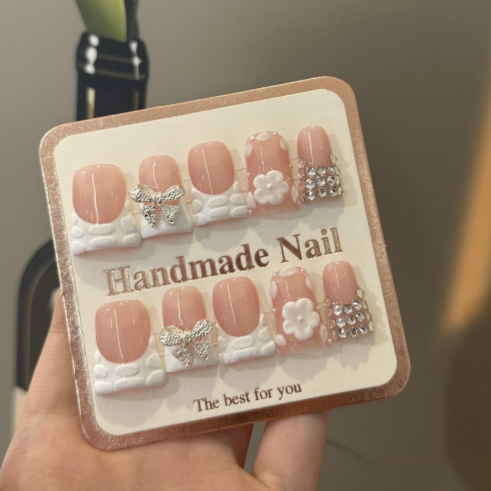 RareGoddess Handcrafted Press-On Nails 鸭嘴01