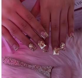 RareGoddess Handcrafted Press-On Nails XZ045