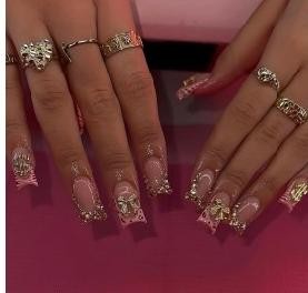RareGoddess Handcrafted Press-On Nails XZ018