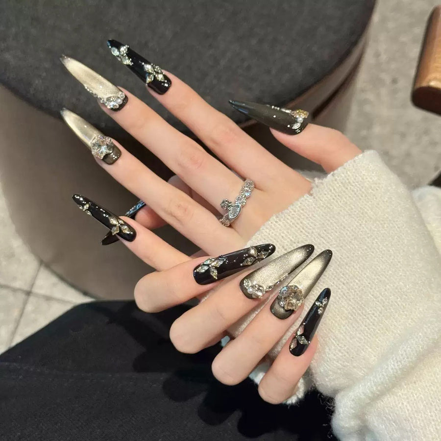 RareGoddess Handcrafted Press-On Nails YH-39