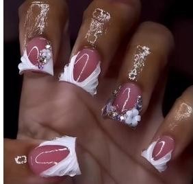 RareGoddess Handcrafted Press-On Nails XZ043