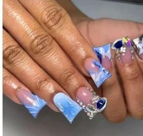 RareGoddess Handcrafted Press-On Nails XZ017