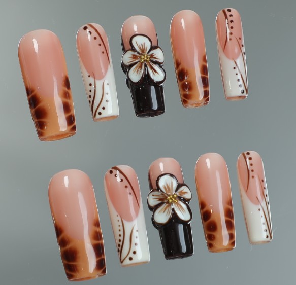 RareGoddess Handcrafted Press-On Nails SGJ-A2-0022