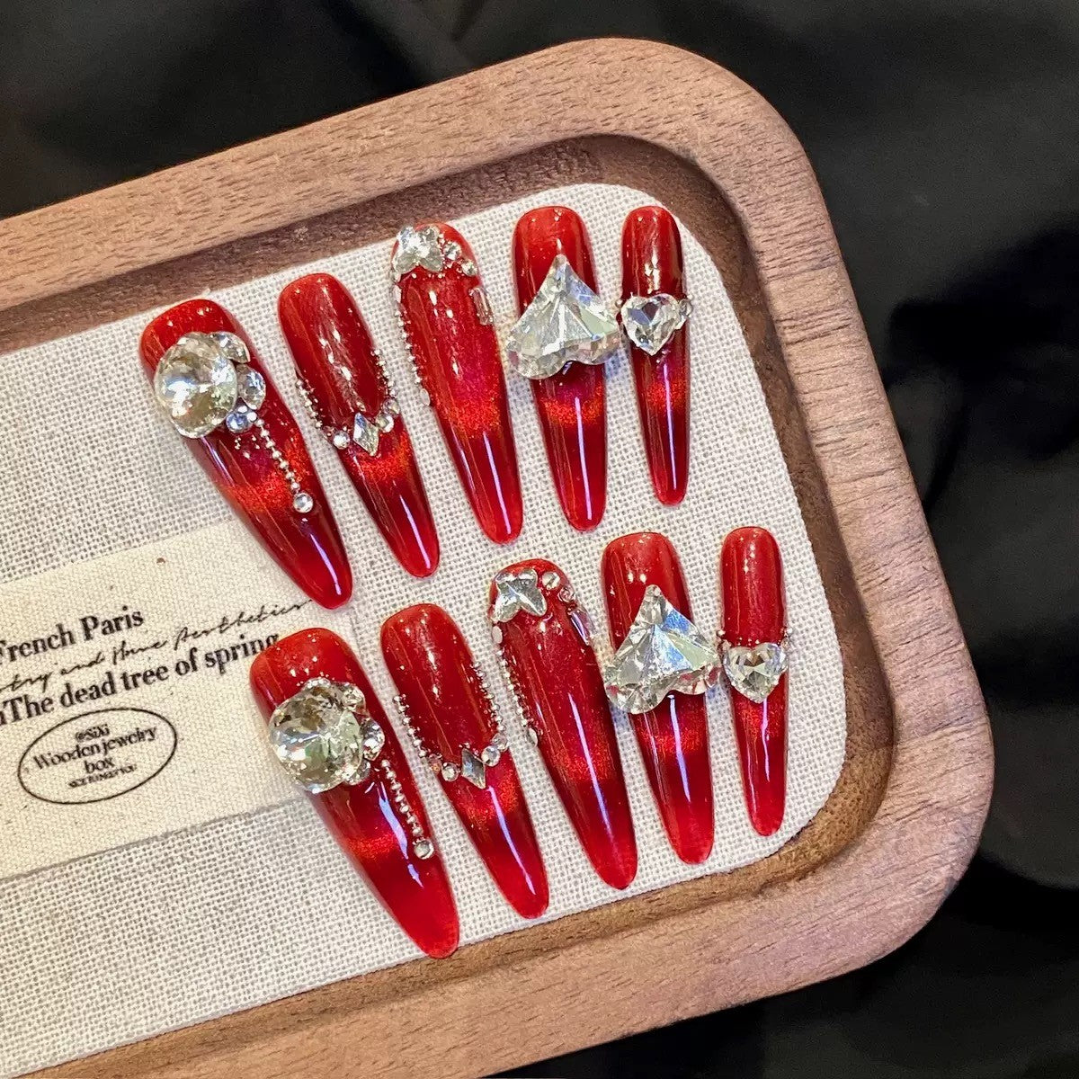 RareGoddess Handcrafted Press-On Nails YH-36