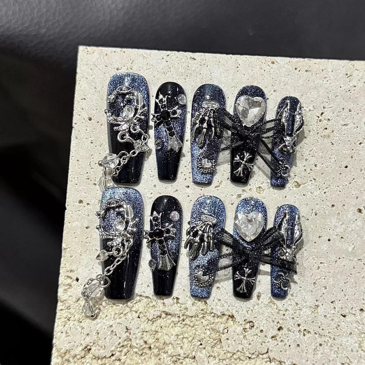 RareGoddess Handcrafted Press-On Nails YH-46