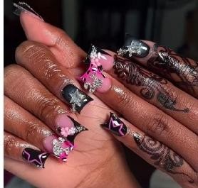 RareGoddess Handcrafted Press-On Nails XZ002