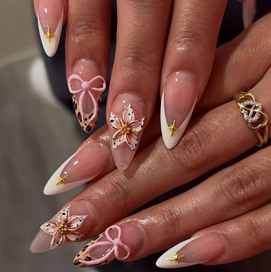 RareGoddess Handcrafted Press-On Nails JP20-196LYDZ