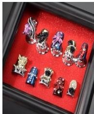 RareGoddess Handcrafted Press-On Nails XZ090