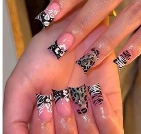 RareGoddess Handcrafted Press-On Nails XZ035