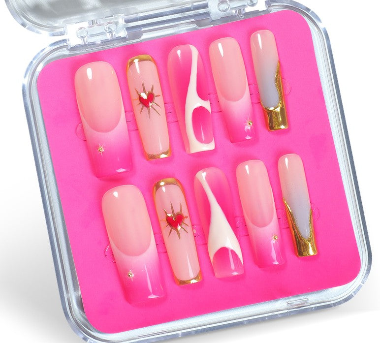 RareGoddess Handcrafted Press-On Nails SGJ-A2-0033