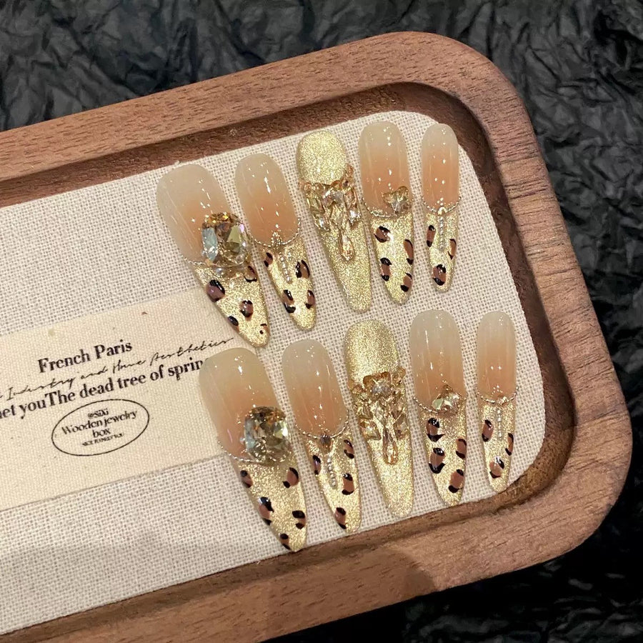 RareGoddess Handcrafted Press-On Nails YH-45