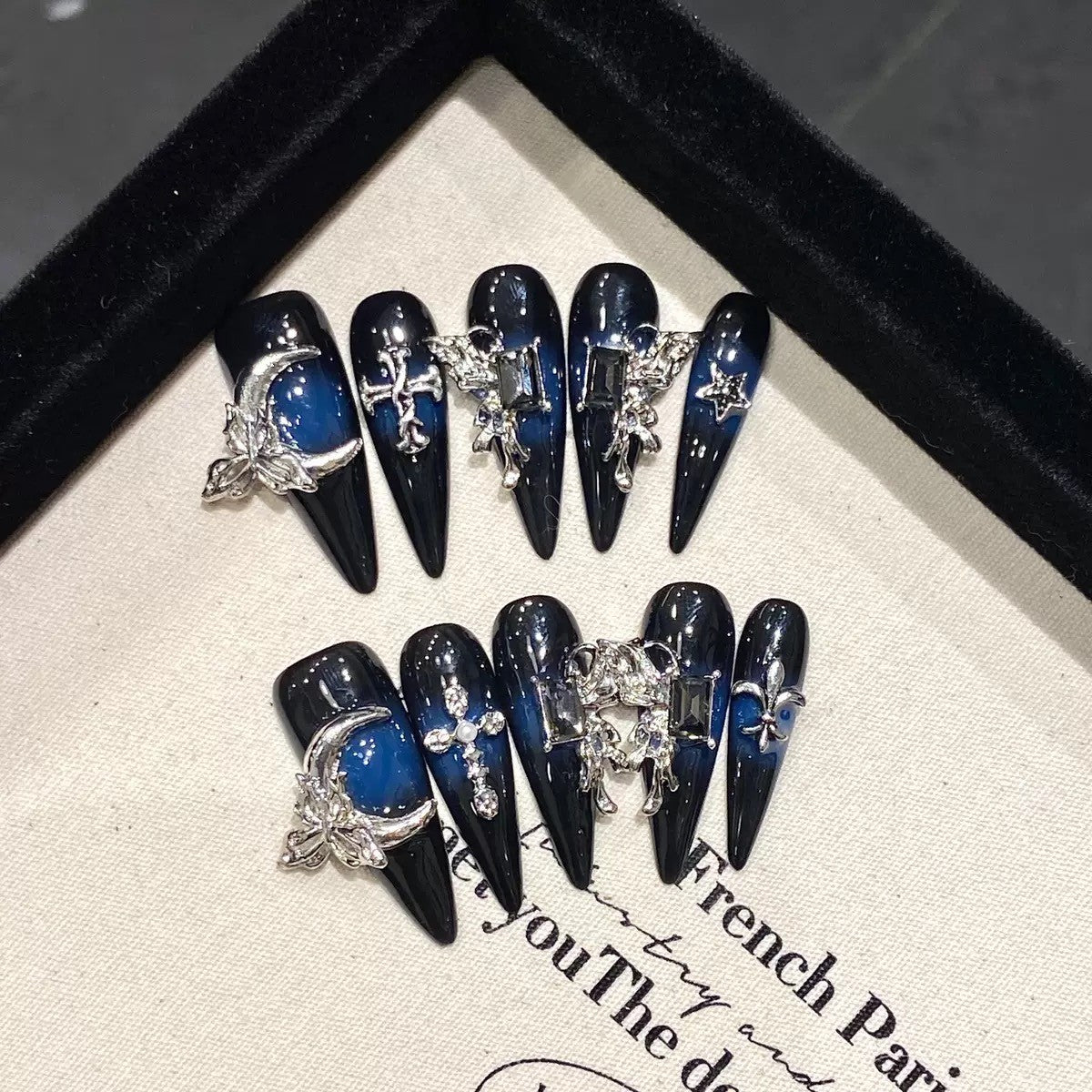RareGoddess Handcrafted Press-On Nails YH-26