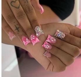 RareGoddess Handcrafted Press-On Nails XZ056