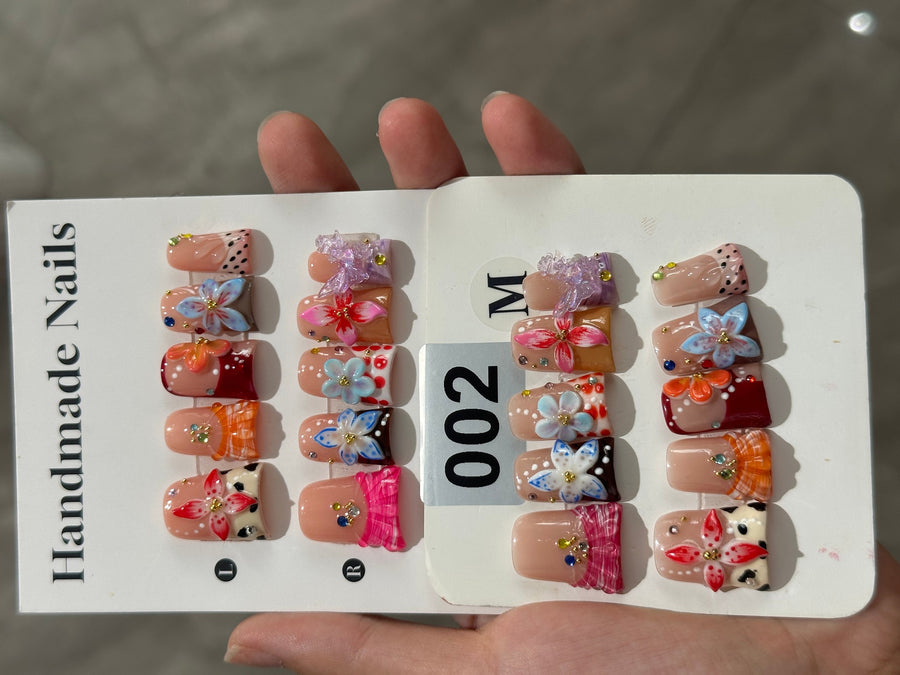 RareGoddess Handcrafted Press-On Nails 鸭嘴40