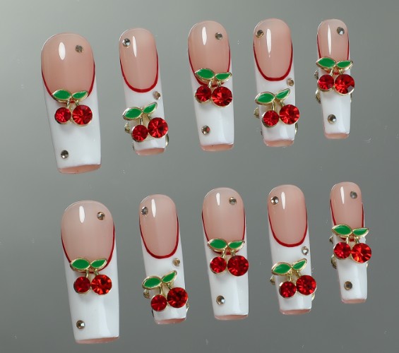 RareGoddess Handcrafted Press-On Nails SGJ-A2-0014