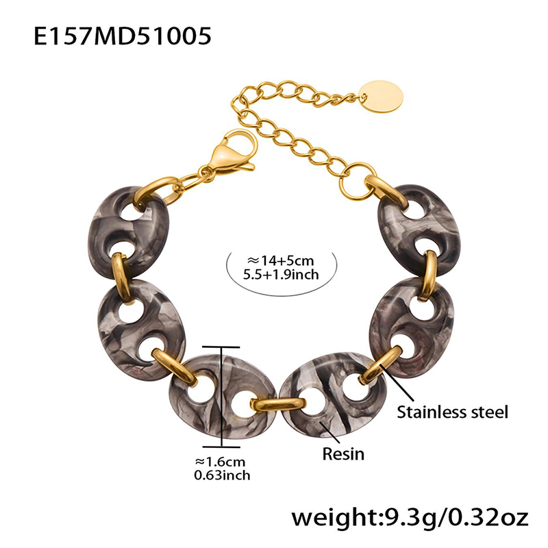 Women's beaded bracelet, 18K gold plated Bohemian style, a stylish jewelry gift suitable for couples, mothers, and friends