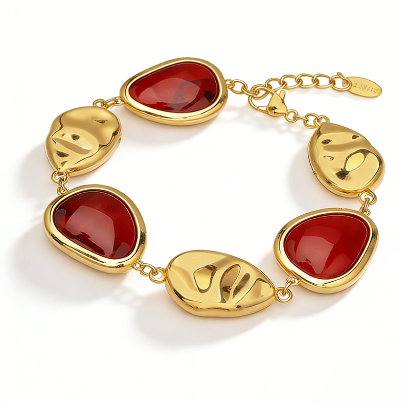 Women's Bracelet, 18K Gold Plated, Fashionable Bangle, Women's Wrist Jewelry, Gift