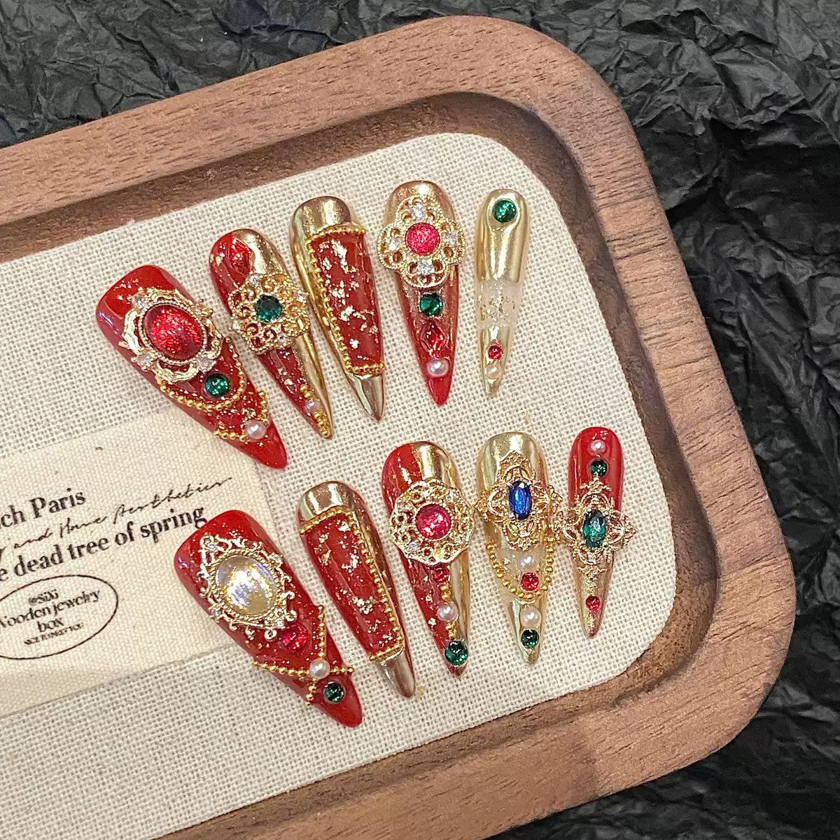 RareGoddess Handcrafted Press-On Nails YH-59