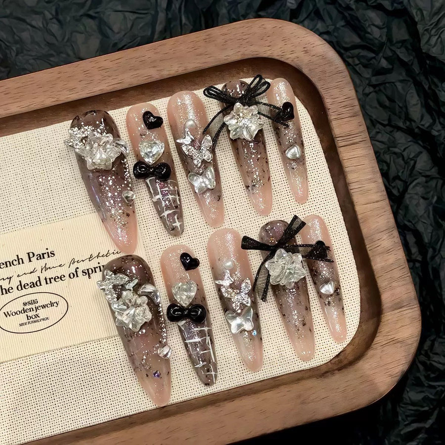 RareGoddess Handcrafted Press-On Nails YH-62
