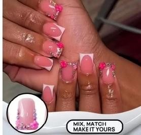 RareGoddess Handcrafted Press-On Nails XZ063