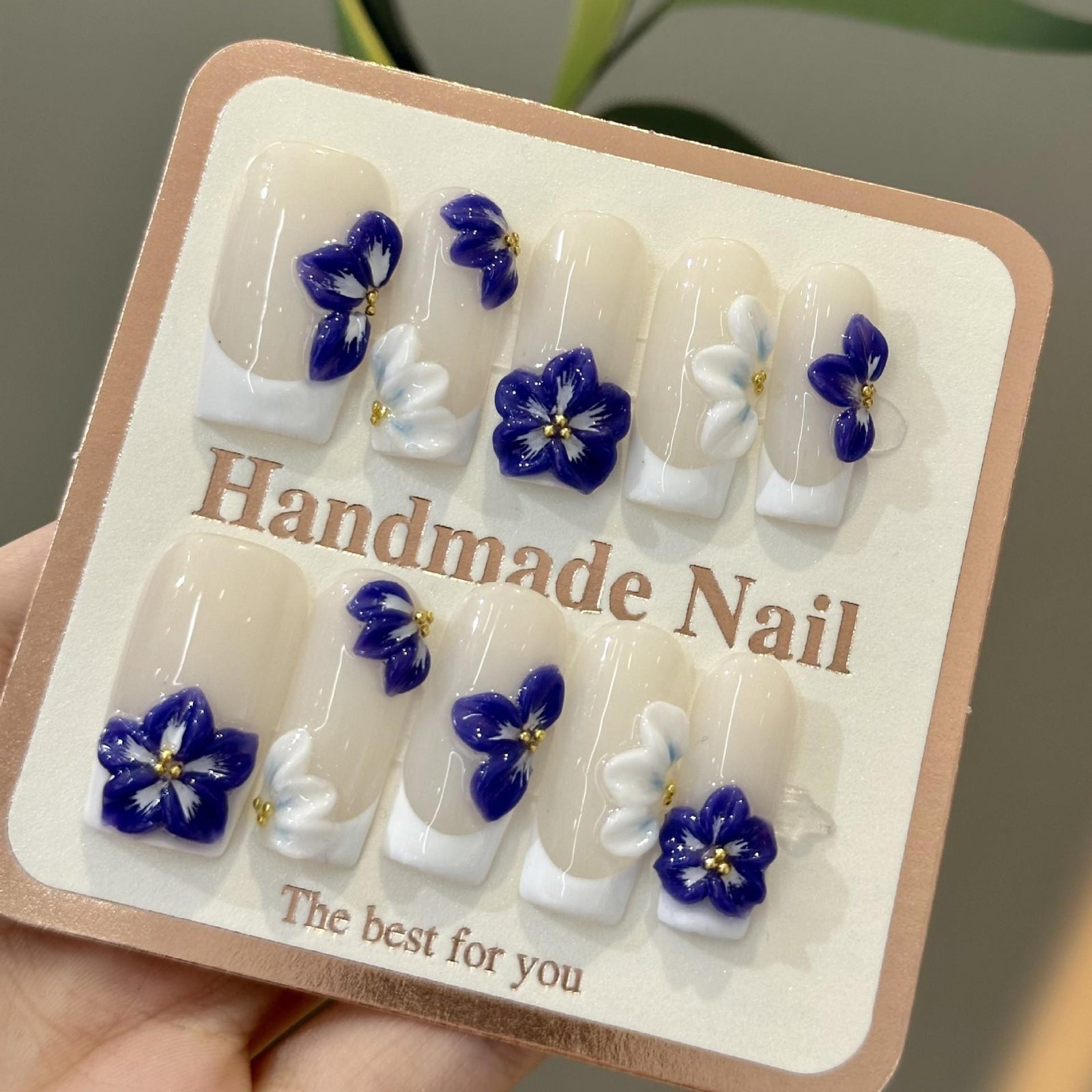 RareGoddess Handcrafted Press-On Nails 中方01