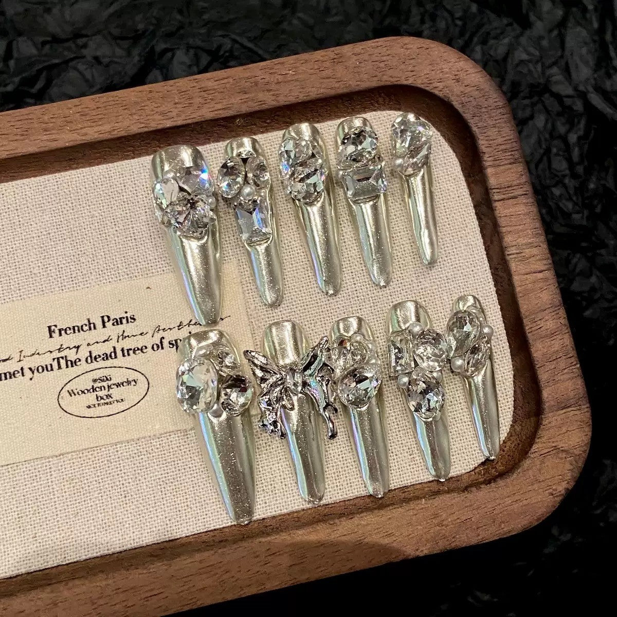 RareGoddess Handcrafted Press-On Nails YH-66
