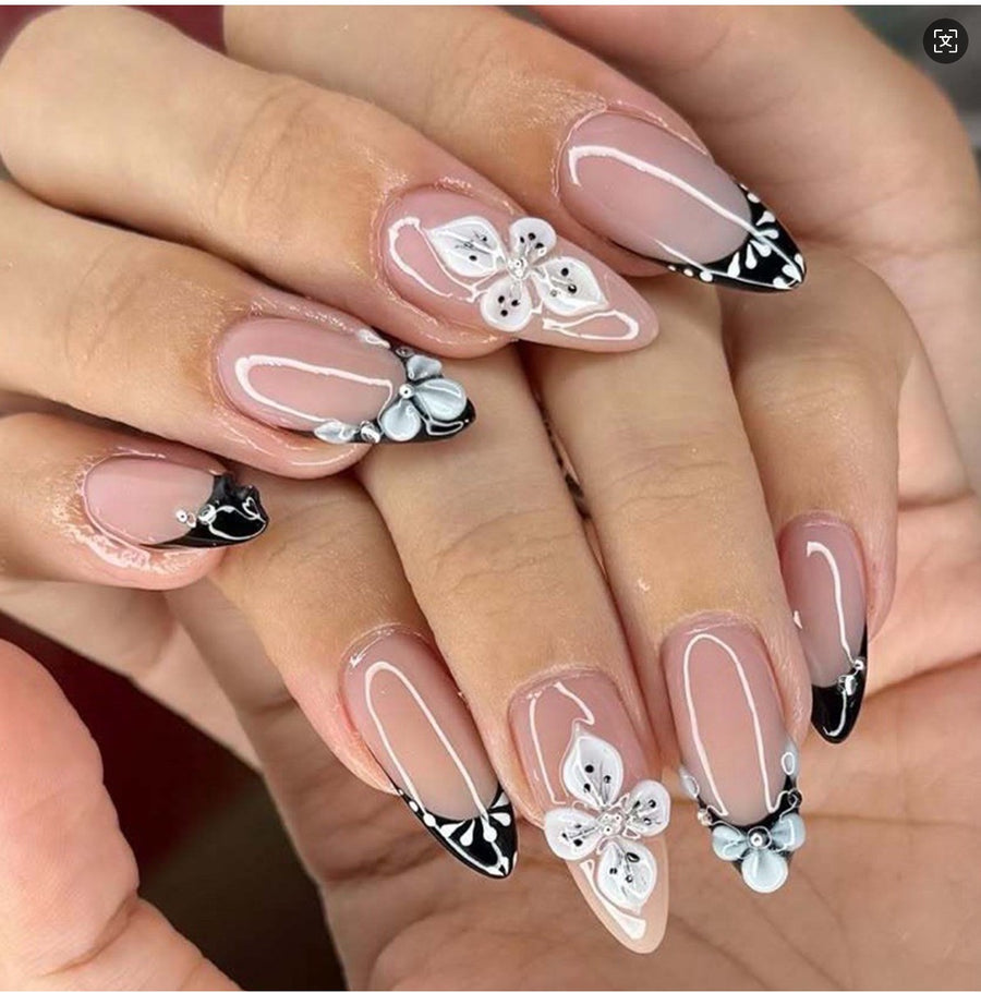 RareGoddess Handcrafted Press-On Nails JP20-192LYDZ