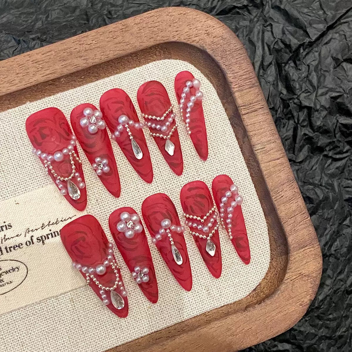 RareGoddess Handcrafted Press-On Nails YH-33