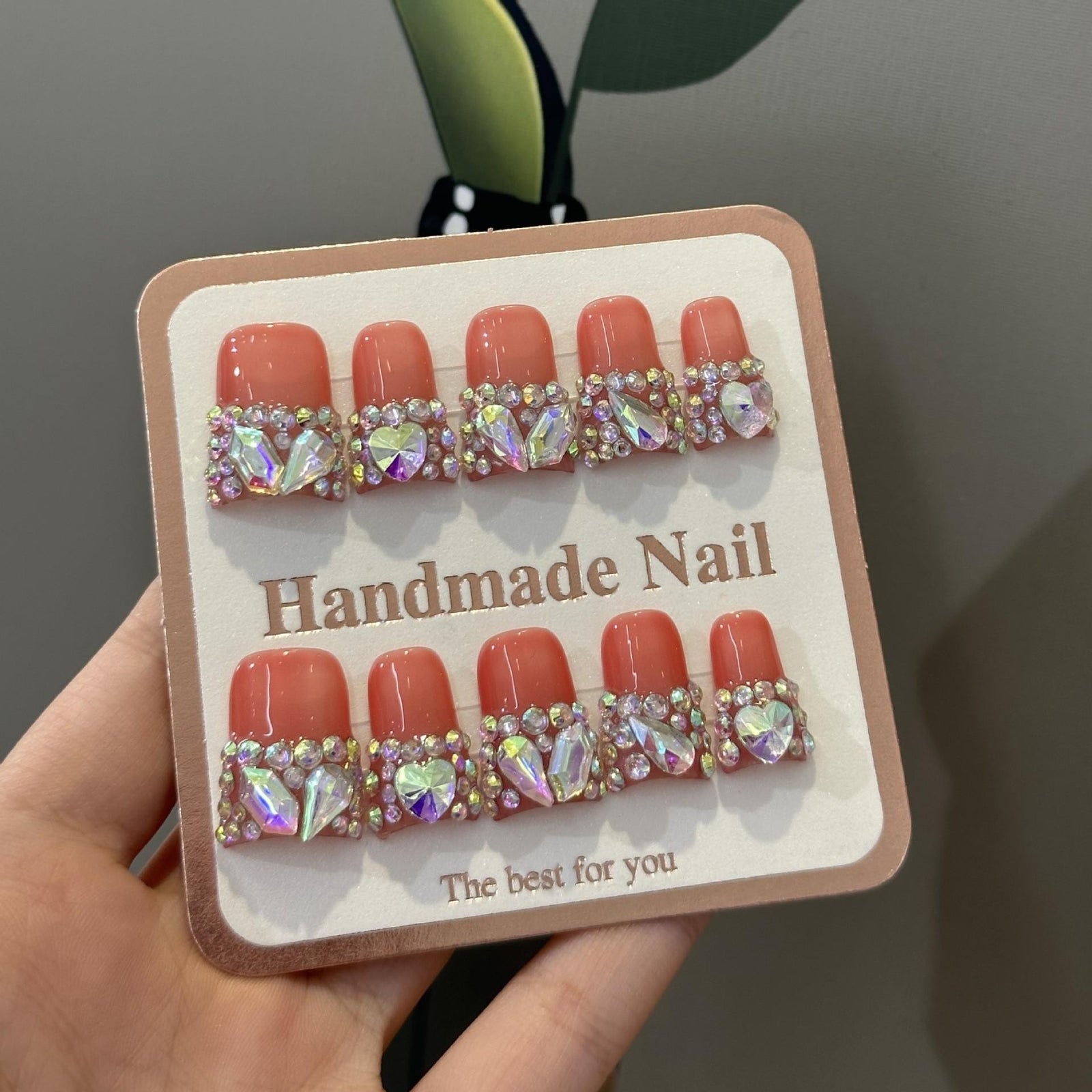 RareGoddess Handcrafted Press-On Nails 鸭嘴03