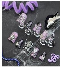 RareGoddess Handcrafted Press-On Nails XZ102