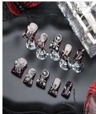 RareGoddess Handcrafted Press-On Nails XZ106
