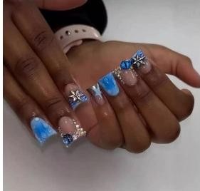 RareGoddess Handcrafted Press-On Nails XZ011