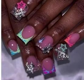 RareGoddess Handcrafted Press-On Nails XZ012