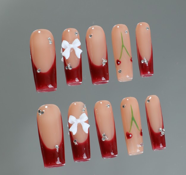 RareGoddess Handcrafted Press-On Nails SGJ-A2-0003