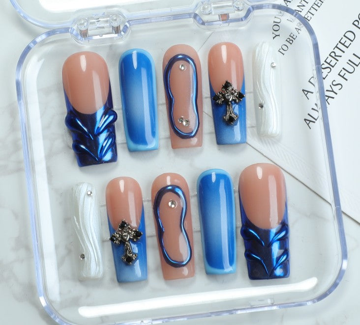 RareGoddess Handcrafted Press-On Nails SGJ-A2-0002