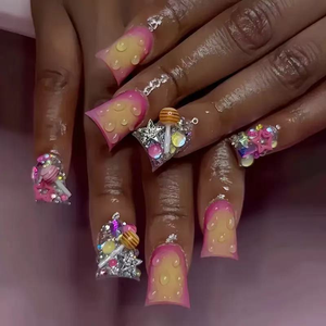 RareGoddess Handcrafted Press-On Nails XZ012