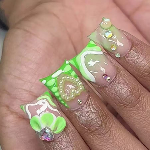 RareGoddess Handcrafted Press-On Nails XZ023