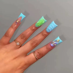 RareGoddess Handcrafted Press-On Nails XZ046