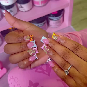 RareGoddess Handcrafted Press-On Nails XZ055