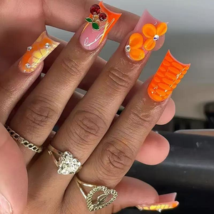 RareGoddess Handcrafted Press-On Nails XZ075
